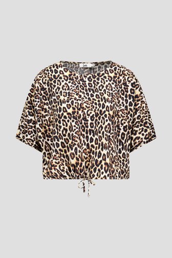 Blouse à imprimé animal de Louise pour Femmes