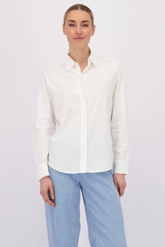 Le devant de Blouse blanche de Marc O'Polo pour Femmes