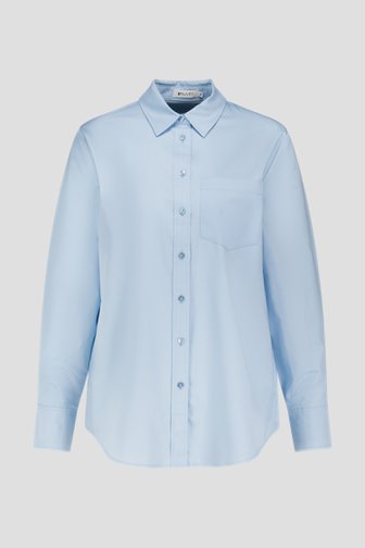 Le devant de Blouse bleu clair de D'Auvry pour Femmes