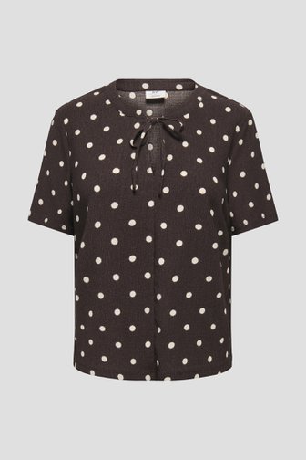 Photo produit 1 de Blouse brune à motif pois de JDY pour Femmes