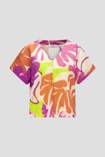 Blouse colorée à l'aspect soie de Libelle pour Femmes