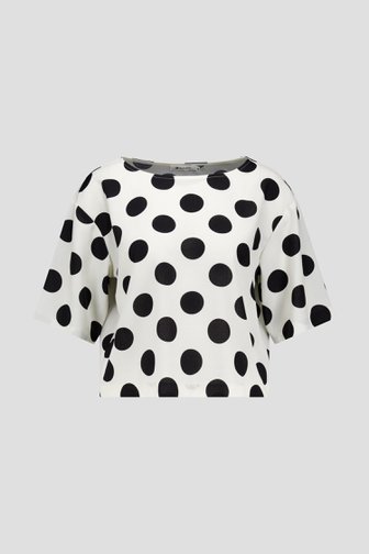 Blouse écrue à bulbes de D'Auvry pour Femmes