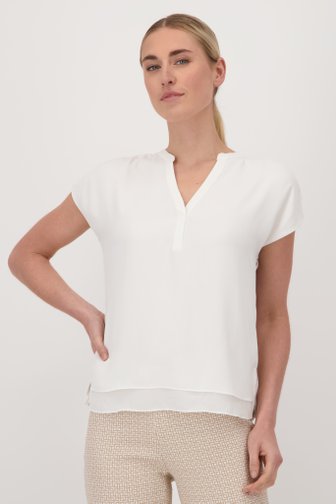 Blouse fine ecru de Liberty Island pour Femmes