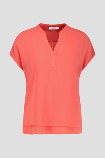 Blouse fine rose saumon de Liberty Island pour Femmes