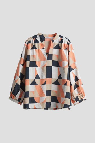Blouse met geometrische print van Opus voor Dames