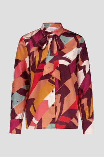 Blouse met kleurrijke geometrische print van D'Auvry voor Dames