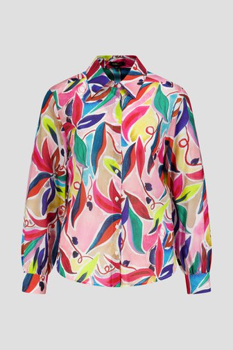 Blouse met kleurrijke print van More & More voor Dames
