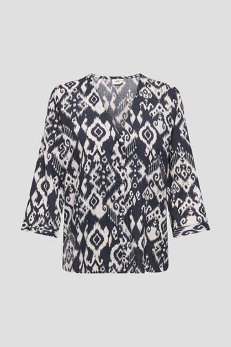 Blouse met zwart-beige print van JDY voor Dames