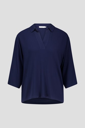 Blouse navy fine de Liberty Island pour Femmes