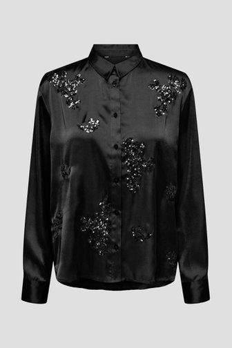 Blouse noire à paillettes de JDY pour Femmes