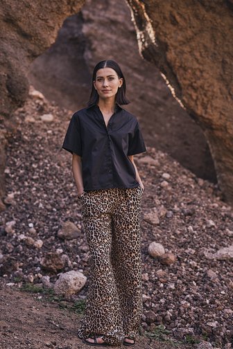 Blouse noire de Louise pour Femmes