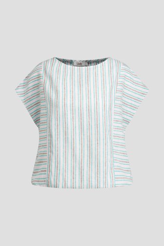 Le devant de Blouse rayée aux couleurs pastel de Libelle pour Femmes
