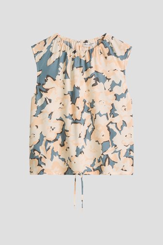 Le devant de Blouse sans manches colorée à motif floral de Marc O'Polo pour Femmes