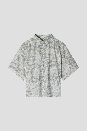 Photo produit 1 de Blouse verte à imprimé floral de Marc O'Polo pour Femmes