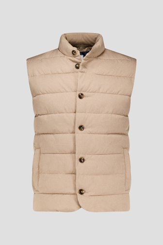Bodywarmer beige  de Upper East pour Hommes