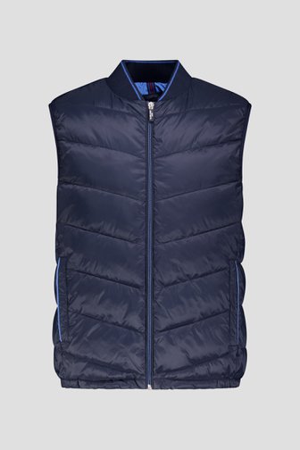 Bodywarmer bleu marine de Dansaert Blue pour Hommes