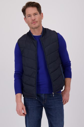 Bodywarmer bleu marine de Dansaert Blue pour Hommes