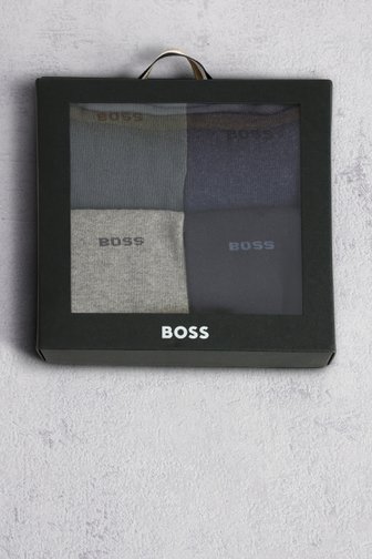 Le devant de Boîte cadeau de chaussettes - 4 paires de Hugo Boss pour Hommes