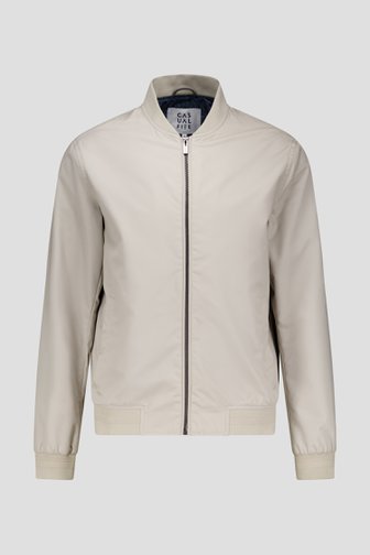 Bomberjack beige clair déperlant de Casual Five pour Hommes
