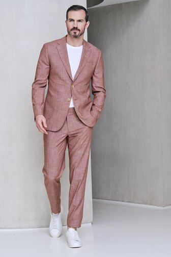 Bordeaux blazer - Slim fit  van Upper East voor Heren