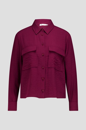 Voorkant van Bordeaux blouse  door D'Auvry voor Dames