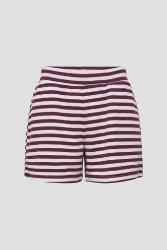 Productfoto 1 van Bordeaux-roze short in badstof door JDY voor Dames