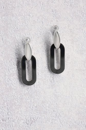 Boucles d'oreilles argentées de Liberty Island pour Femmes