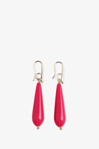 Boucles d'oreilles roses de Liberty Island pour Femmes