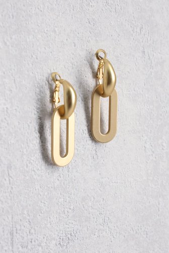 Boucles d’oreilles dorées de Liberty Island pour Femmes