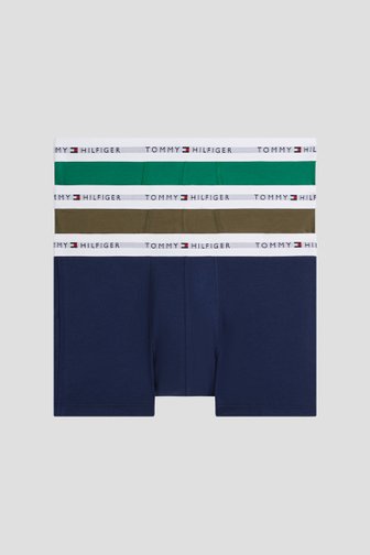 Photo produit 1 de Boxers multicolores - Set de 3 de Tommy Hilfiger pour Hommes