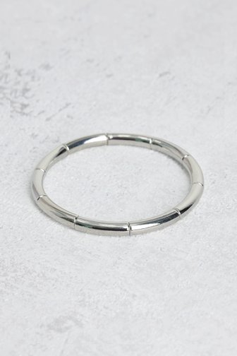 Le devant de Bracelet élastique argenté de Liberty Island pour Femmes