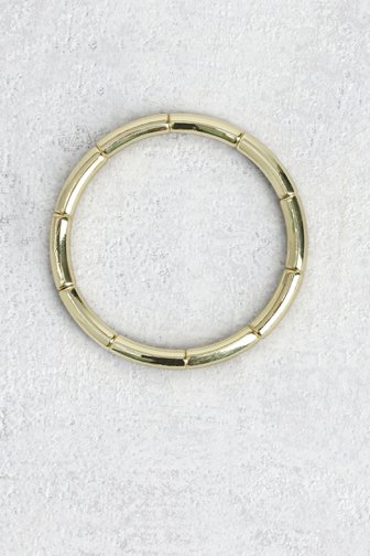 Le devant de Bracelet élastique doré de Liberty Island pour Femmes