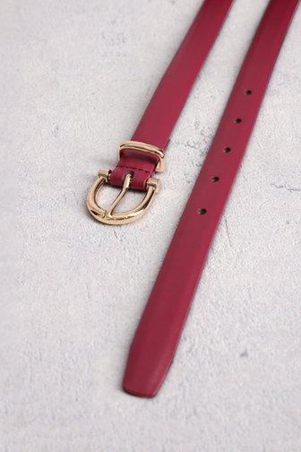 Bracelet fin violet clair avec boucle gris foncé de Louise pour Femmes