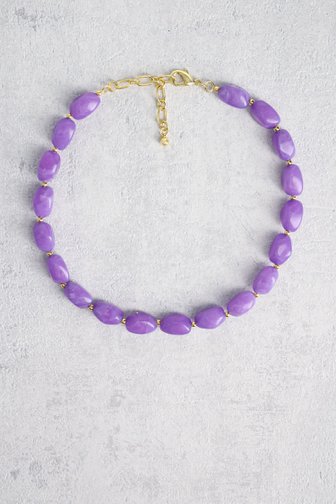 Bracelet perles violettes de Liberty Island pour Femmes