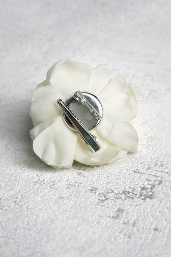 Broche fleur écrue de Liberty Island pour Femmes