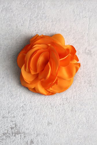 Broche fleur orange de Liberty Island pour Femmes