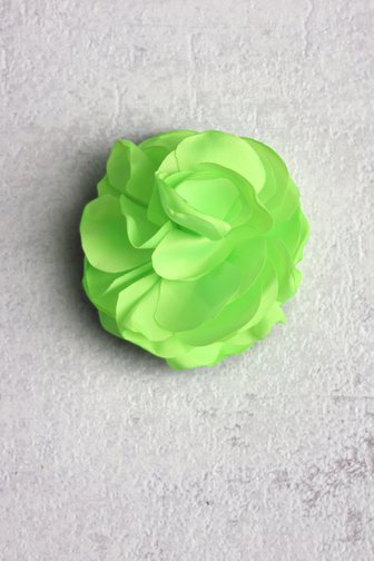 Broche fleur verte fluo de Liberty Island pour Femmes