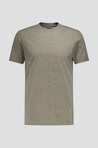 Productfoto 1 van Bruin-beige T-shirt door Casual Five voor Heren