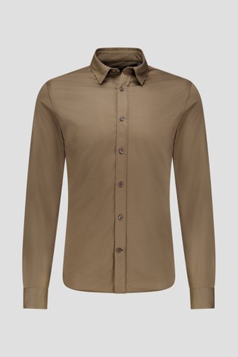 Productfoto 1 van Bruin hemd - Regular fit door Matinique voor Heren