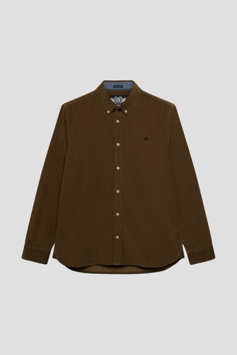 Productfoto 1 van Bruin hemd - Regular fit  door Superdry voor Heren