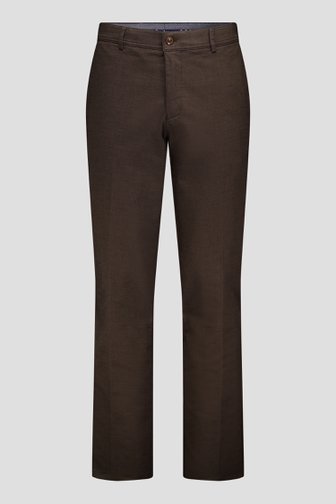 Voorkant van Bruine chino - New York - Slim fit  door Brassville voor Heren