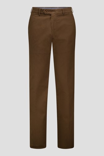Voorkant van Bruine chino - Vancouver - Regular fit door Brassville voor Heren