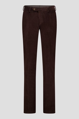 Bruine corduroy broek - Louisiana - Regular fit van Brassville voor Heren