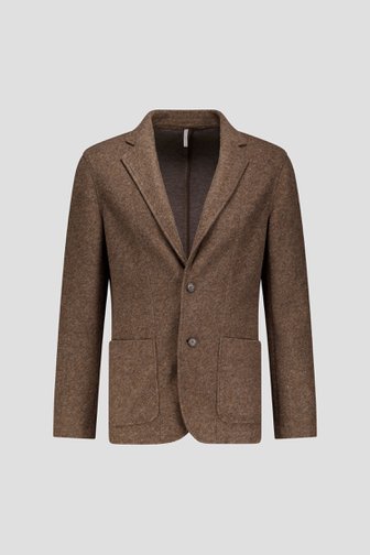 Voorkant van bruine kostuumvest - Regular fit door Upper East voor Heren