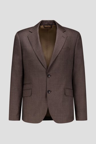 Extra foto 1 van Bruine kostuumvest - slim fit door Dansaert Black voor Heren