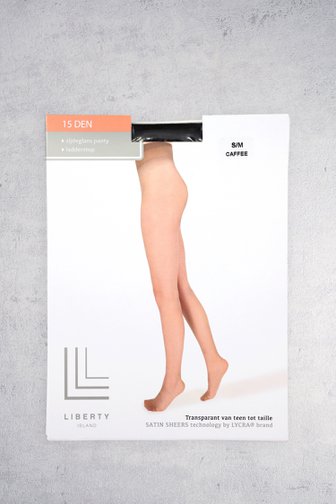 Voorkant van Bruine panty - 15 den door Liberty Island voor Dames