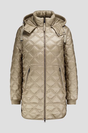 Productfoto 1 van Bruine regenjas met afneembare kap door Barbara Lebek voor Dames