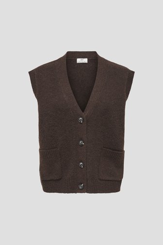 Photo produit 1 de Cardigan brun sans manches de JDY pour Femmes
