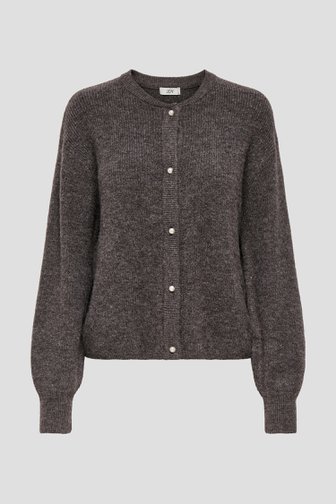 Photo produit 1 de Cardigan gris foncé à manches longues de JDY pour Femmes