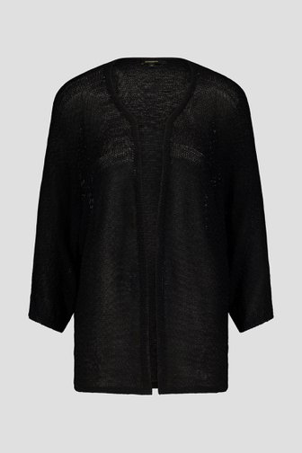Cardigan noir en maille  de More & More pour Femmes